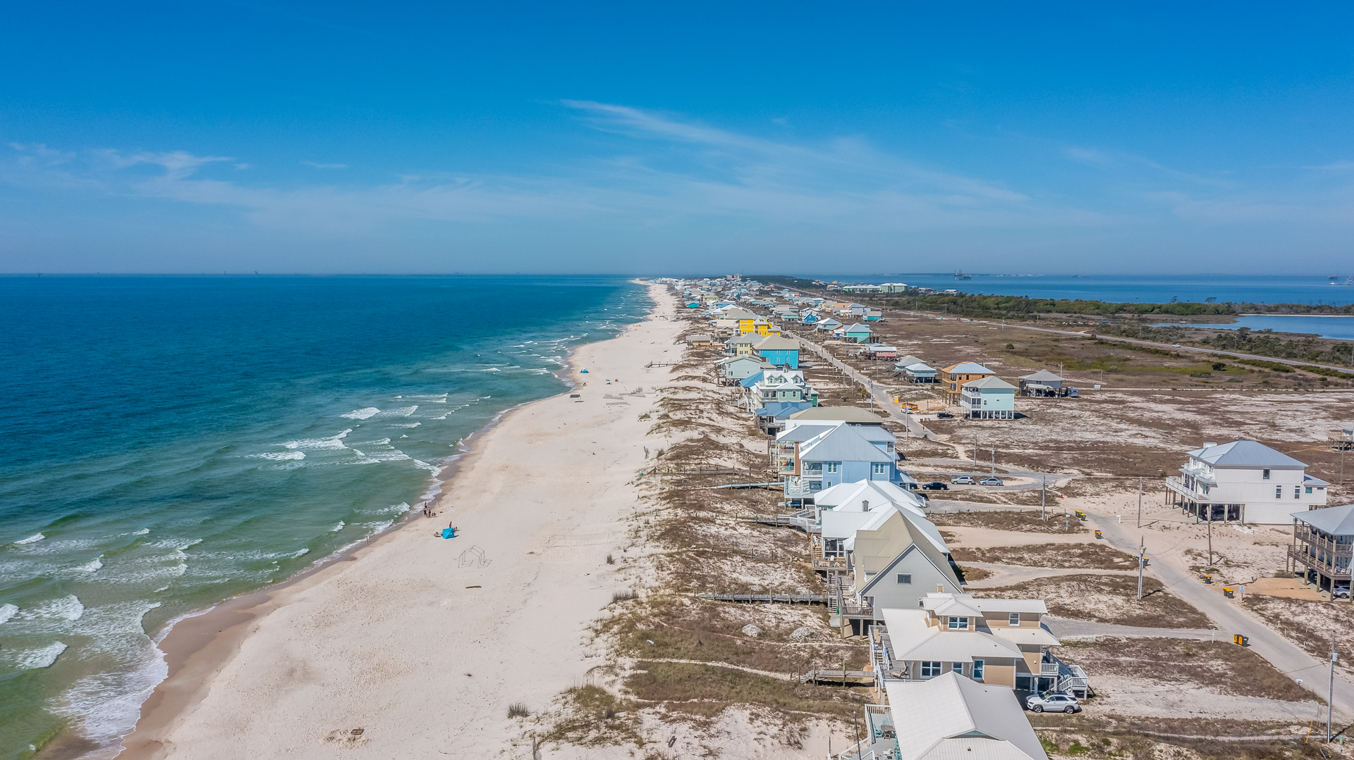 Alabama Gulf Coast aerial